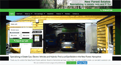 Desktop Screenshot of newforestestates.co.uk